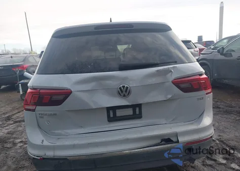 2018 Volkswagen Tiguan 2.0T Se/2.0T Sel из США, поврежденный, VIN 3VV3B7AX7JM082076